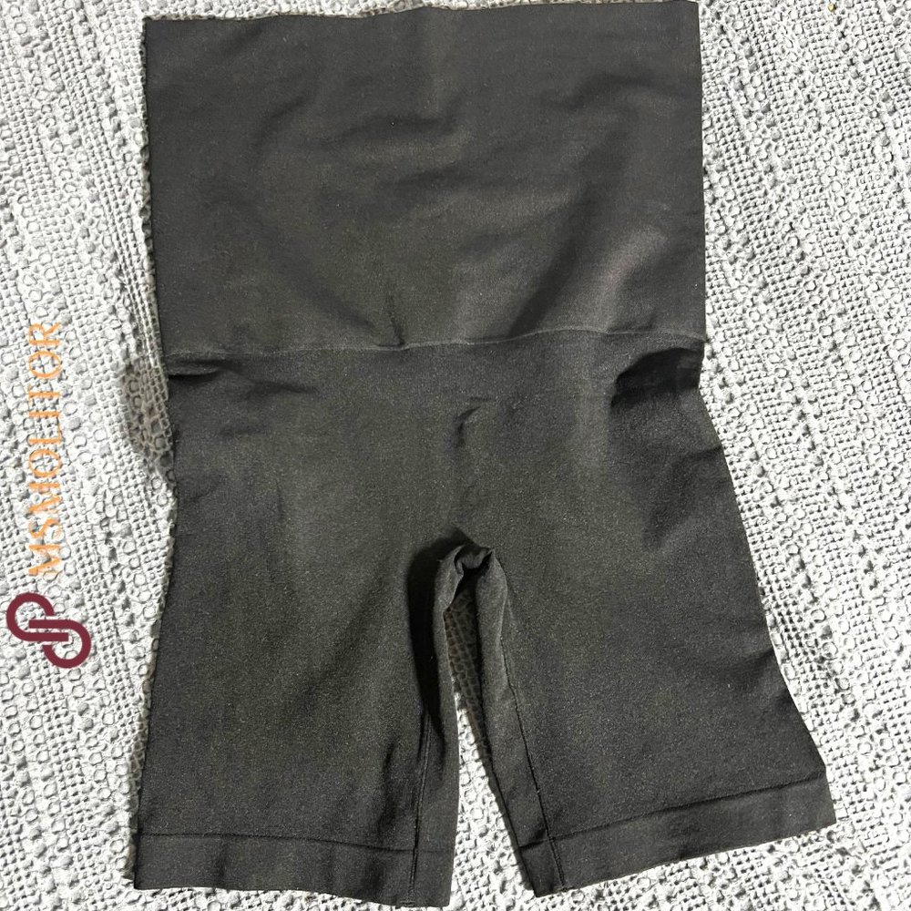 Shapermint Essentials Black High-Waisted Shapewear Shorts